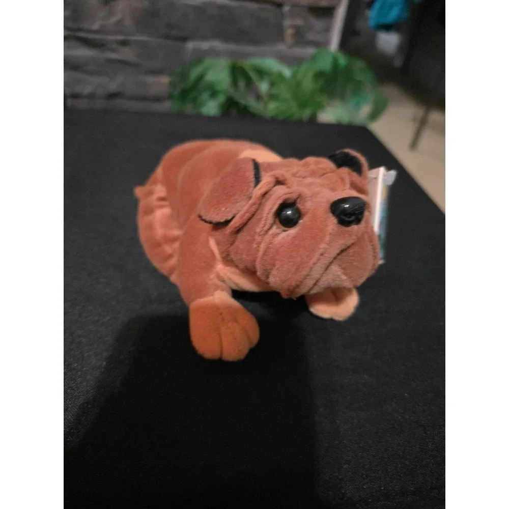 Floppy Friends vintage Shar Pei 1997 Charles clean 10 Inch long